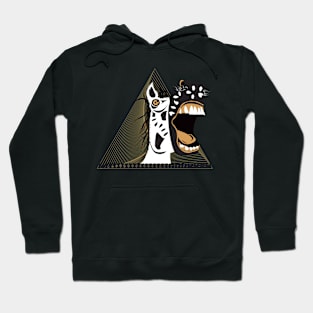 Screaming horse Hoodie